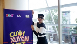 Trấn Thành, Kiều Oanh 'chặt chém' nhau tại buổi họp báo Cười xuyên Việt